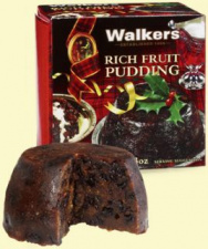 Walkers Rich Fruit Christmas Pudding, (227 g)