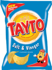 (Crisps) Tayto Salt & Vinegar<br /> (35 g bag)