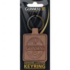 guinness_brown_leather_keyring
