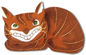 Xmas Ornament - Cheshire Cat