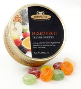 Simpkins Drops: Mixed Fruit (200 g tin)