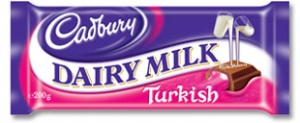 Cadbury Dairy Milk: Turkish Delight (47 g)