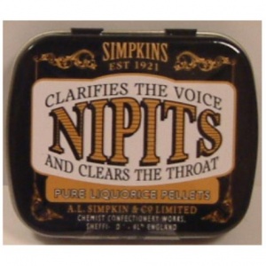 Simpkins Nipits:<br /> Pure Liquorice Pellets (12 g)