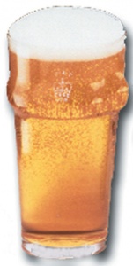 Pint glass - Nonic (stamped)*